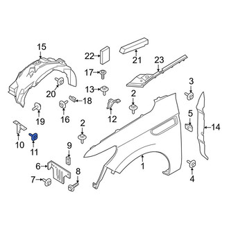 Lincoln OE - Floor Pan Bracket Screw