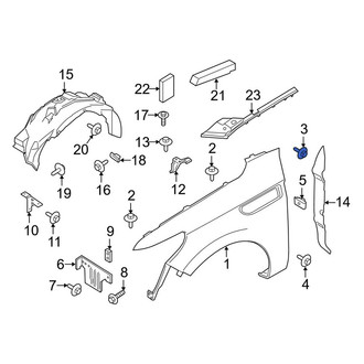 Lincoln OE - Upper Fender Bolt