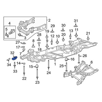 Lincoln OE - Rear Tow Hook
