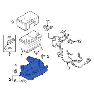 Lincoln OE - Battery Tray