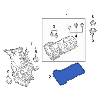 Lincoln OE - Right Engine Valve Cover Gasket