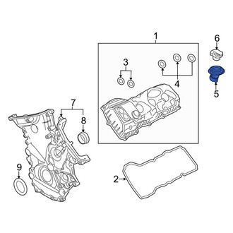 Lincoln OE - Engine Oil Filler Tube