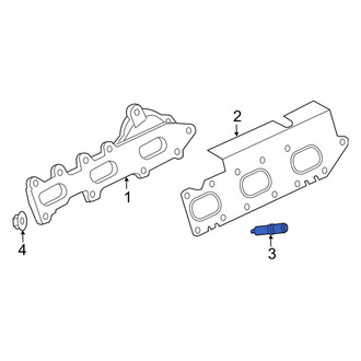 Lincoln OE - Exhaust Manifold Stud