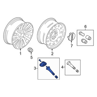 Lincoln OE - Tire Pressure Monitoring System (TPMS) Sensor