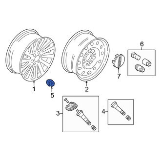 Lincoln OE - Wheel Lug Nut