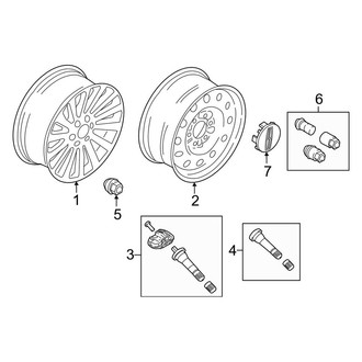 Lincoln OE - Wheels (20"), (L Select / Premiere / Select)