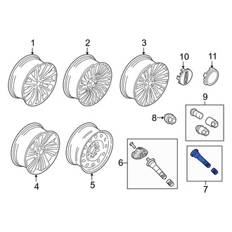 Lincoln OE - Tire Valve Stem