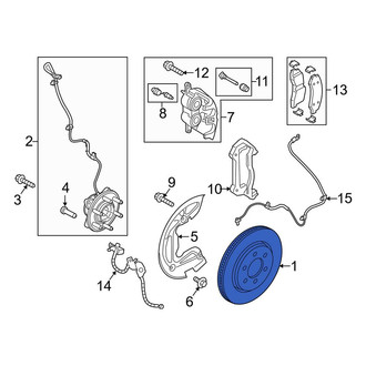 Lincoln OE - Front Disc Brake Rotor