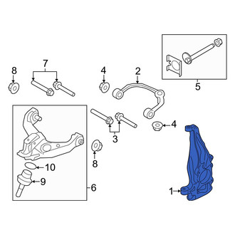 Lincoln OE - Front Right Steering Knuckle