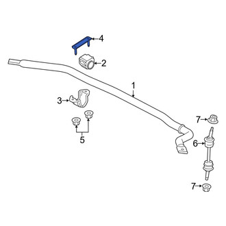 Lincoln OE - Front Upper Suspension Stabilizer Bar Bracket