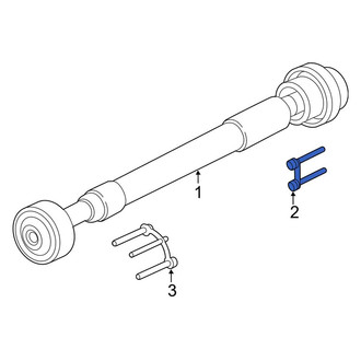 Lincoln OE - Rear Drive Shaft Bolt
