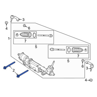 Lincoln OE - Rack and Pinion Bolt