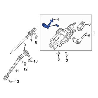 Lincoln OE - Steering Column Tilt Motor