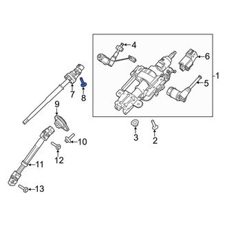 Lincoln OE - Upper Steering Shaft Bolt