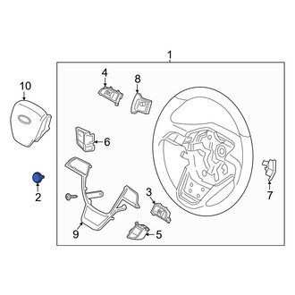 Lincoln OE - Steering Wheel Bolt