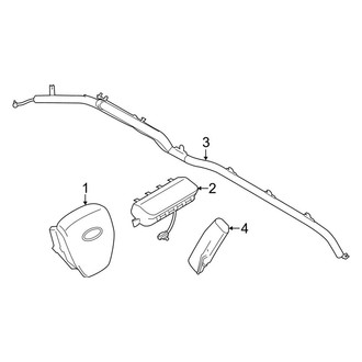 Lincoln OE - Restraint Systems - Air Bag Components (Air Bags)