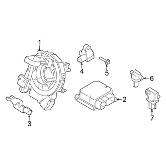Lincoln OE - Restraint Systems - Air Bag Components (Modules & Sensors)
