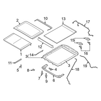 Lincoln OE - Roof - Sunroof (L Black Label / L Reserve)