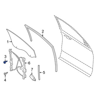 Lincoln OE - Hood Release Handle Bolt