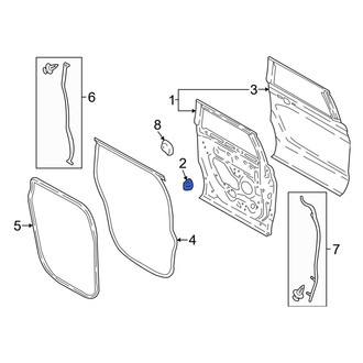 Lincoln OE - Rear Door Stop