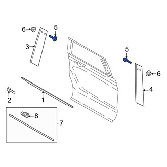 Lincoln OE - Door Applique Screw