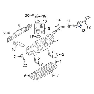 Lincoln OE - Floor Pan Bracket Screw