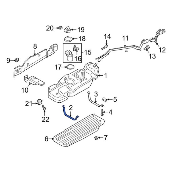 Fuel Tank Strap