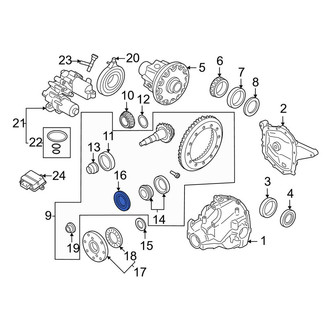 Lincoln OE - Front Differential Pinion Seal