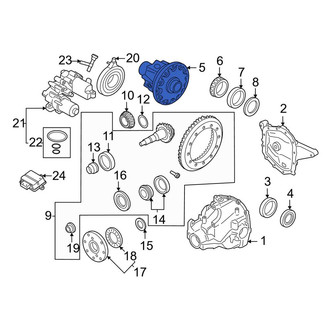 Lincoln OE - Rear Differential Carrier