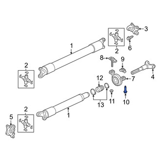 Lincoln OE - Drive Shaft Center Support Bolt