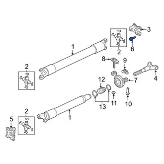 Lincoln OE - Drive Shaft Flange Yoke Bolt