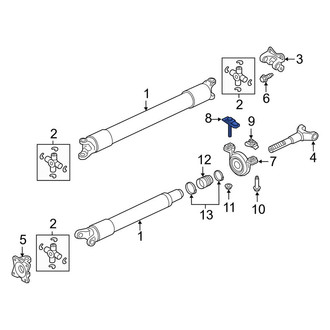 Lincoln OE - Drive Shaft Center Support Bolt