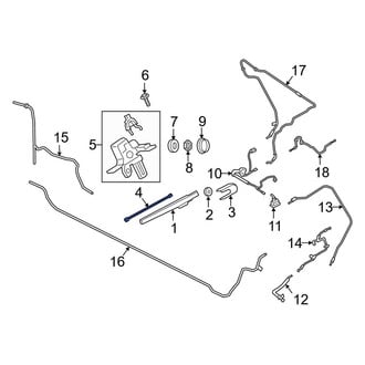 Lincoln OE - Rear Wiper Blade