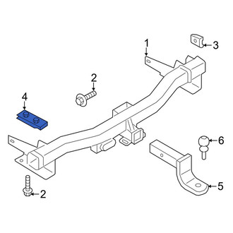 Lincoln OE - Trailer Hitch Nut