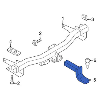 Lincoln OE - Rear Trailer Hitch Ball Mount