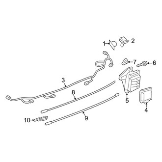 Lincoln OE - Rear Bumper - Electrical Components