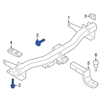 Lincoln OE - Trailer Hitch Receiver Bolt