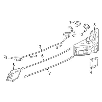 Lincoln OE - Rear Bumper - Electrical Components