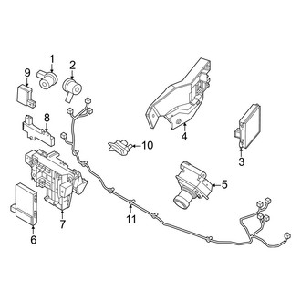 Lincoln OE - Front Bumper & Grille - Electrical Components