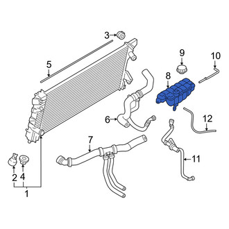 Lincoln OE - Engine Coolant Reservoir