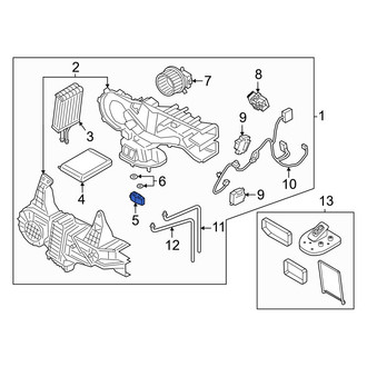 Lincoln OE - Rear A/C Expansion Valve