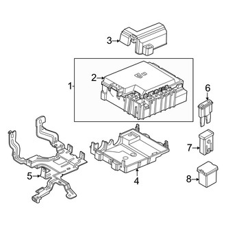 Lincoln OE - Electrical - Fuse & Relay (Engine Compartment)