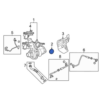 Lincoln OE - Right Turbocharger Gasket