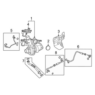 Lincoln OE - Engine - Turbocharger & Components