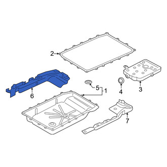 Lincoln OE - Right Transmission Oil Pan Bracket