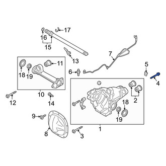 Lincoln OE - Lower Differential Housing Bolt