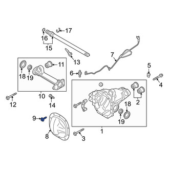 Lincoln OE - Differential Cover Bolt