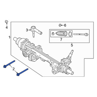 Lincoln OE - Rack and Pinion Bolt