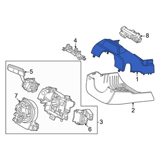Lincoln OE - Upper Steering Column Cover