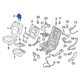 Lincoln OE - Center Headrest